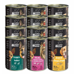 Super Beno GRAIN-FREE BITS WITH TURKEY AND RABBIT IN SAUCE 415g