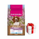 EUKANUBA Puppy & Junior Small/Medium Grain Free 12 kg + KINGITUS TEIE KOERALE