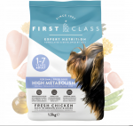 First Class Graanivaba Kuivtoit t&auml;iskasvanud v&auml;ikestele koerat&otilde;ugudele 1,5 kg