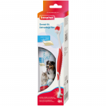Beaphar TOOTH COMBIPACK - komplekt: hambapasta 100 g + harja t&auml;iskasvanud koerale/kassile