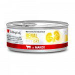 Disugual Veterinary m&auml;rja kassitoit RENAL Beef (t&auml;iskasvanud) 85g