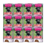 EUKANUBA Niiske toit kutsikatele, rikkalikult veiseliha ja k&otilde;rvitsaga 12x400 g