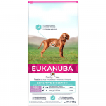 EUKANUBA Sensitive Digestion Puppy 12 kg + LAB V l&otilde;he&otilde;li koertele ja kassidele 500 ml