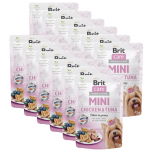 Brit Care Mini kana- ja tuunifilee kastmes 85g