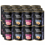 DOLINA NOTECI Premium steriliseeritud kassidele, rikkalik kalkuni/p&auml;rlkanaga, 24x400g