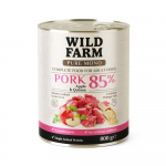WILD FARM PURE MONO Pork Apple and Quinoa 800g monoproteiiniline koeratoit