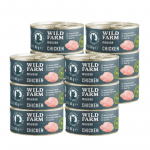 WILD FARM Mousse Chicken 12x85g &ndash; teraviljavaba mousse kassidele