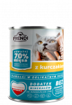 Frendi t&uuml;kid delikaatses kastmes kanaga 800g kassidele