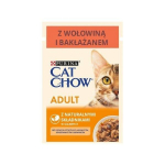 PURINA Cat Chow Adult Beef koos baklažaaniga 85g kotikeses
