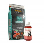 BELCANDO t&auml;iskasvanud loomadele m&otilde;eldud teraviljavaba Ocean 12,5 kg + LAB V l&otilde;he&otilde;li koertele ja kassidele 500 ml