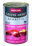 ANIMONDA GranCarno Sensitiv Adult koera maitse: veiseliha, kartul 400g