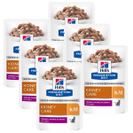 HILL'S PD Prescription Diet Feline k/d Kidney Care With Beef 6x85g