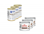 ROYAL CANIN Gastro Intestinal 3x200g purk koerale + ENZO VET Intestinal dieet koertele lambalihaga 3x400g