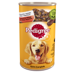 PEDIGREE Adult purk 1200g - m&auml;rja koeratoit veiselihaga želees