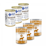 Calibra Veterinary Diets Koerte seedetrakti toit 3x400g + ENZO VET Koerte seedetrakti toit lambalihaga 3x400g