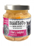 Basttet'o Holistiline kalkunifilee galetis kassidele 130g