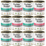 Dolina Noteci PREMIUM helbed ja &otilde;unad 6x800g ning vasikaliha ja rohelised herned 6x800g