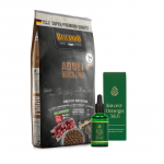BELCANDO Adult Iberico & Rice 12,5 kg + LAB-V Omega 3 ja 6 rasvhapped koerte ja kasside &uuml;ldise tervise, karvkatte ja naha seisundi parandamiseks 100 ml