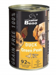 Super Beno GRAIN-FREE BITS WITH DUCK AND GREEN PEA IN SAUCE 415g