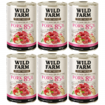 WILD FARM PURE MONO Pork Apple and Quinoa 400g monoproteiiniline koeratoit