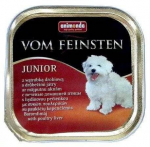 ANIMONDA Dog Vom Feinsten Junior maitse: kanamaks 150g