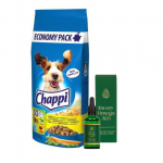 CHAPPI 13,5 kg &ndash; kuiv koeratoit linnuliha ja k&ouml;&ouml;giviljadega + LAB-V Omega 3 ja 6 rasvhapped koerte ja kasside &uuml;ldise tervise, karvkatte ja naha seisundi parandamiseks 50 ml