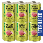 WILD FARM Premium Grain Free Turkey and Beef 12x400g &ndash; teraviljavaba toit steriliseeritud kassidele