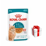 ROYAL CANIN m&auml;rg kassitoit, Senior Ageing 11+, kastmega 12x85g + &uuml;llatus teie kassile