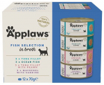 Applaws Multipack Kalavalik puljongis 24x70g KONSERV