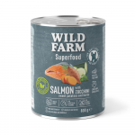 WILD FARM Superfood Salmon (l&otilde;he suvik&otilde;rvitsaga, maguskartuli ja maitsetaimedega) 800g teraviljavaba koeratoit