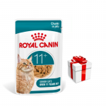 ROYAL CANIN m&auml;rg kassitoit, Senior Ageing 11+, žele 12x85g + &Uuml;llatus teie kassile