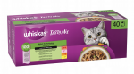 WHISKAS TASTY MIX m&auml;rja kassitoidu Chef's choice kastmes 40 x 85 g