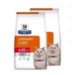 HILL'S PD Prescription Diet Feline c/d Ookeani kala Urinaarne stress 2x1,5 kg