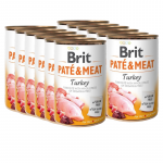 BRIT PATE & MEAT TURKEY 400g