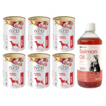 4Vets Renal koertele 6x400g + LAB V L&otilde;he&otilde;li koertele ja kassidele 500ml