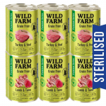 WILD FARM Premium Grain Free Turkey and Veal / Lamb and Tuna 12x400g &ndash; teraviljavaba toit kastreeritud kassidele