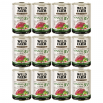 WILD FARM PURE MONO Hirveliha, brokoli ja j&otilde;hvikad 400 g &uuml;hevalguine koeratoit