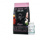 FITMIN DOG For Life Puppy 12kg + LAB-V Immuno Hard &ndash; immuunsuse tugevdaja koertele ja kassidele, 45 kapslit