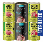 WILD FARM Premium Grain Free + Piper 6x400g &ndash; teraviljavaba toit kastreeritud kassidele