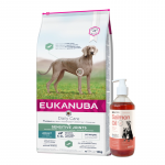 EUKANUBA Daily Care Sensitive Joints 12 kg + LAB V l&otilde;he&otilde;li koertele ja kassidele 500 ml