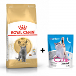 ROYAL CANIN Briti l&uuml;hikarvaline 10kg + pesakond 3,8 l TASUTA!!!