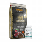 BELCANDO Adult Grain Free Horse 12,5 kg + LAB-V Immuno Hard &ndash; immuunsuse tugevdaja koertele ja kassidele, 45 kapslit