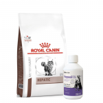 ROYAL CANIN Hepatic HF 26 2 kg + Lab-v Hepasil Koerte ja kasside preparaat maksa funktsiooni parandamiseks 250 ml