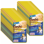 INABA Dashi Delights maitsvad helbed kana ja tuunikalaga 24x40g