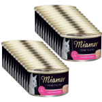 Miamor Feine Filets - m&auml;rja kassitoit kanafilee riisiga 24x100g purk