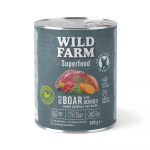 WILD FARM Superfood Wild Boar (Hirve liha jamsside, marjade ja maitsetaimedega) 800g teraviljavaba koeratoit