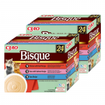 INABA Cat Ciao Bisque - lisatoit kassidele kreemjasupp kana, veiseliha, tuunikala ja l&otilde;hega 24x40g