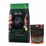 FITMIN dog For Life lambaliha riisiga 12 kg + FITMIN Hambaravi koertele merevetikaga 70g