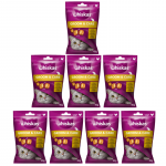 WHISKAS Healthy Shine 8x45g kasside maiustused, kana
