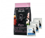 FITMIN DOG For Life Puppy 12kg + Hydro-Vet Dog &ndash; dieettoit koertele, mis soodustab taastumist p&auml;rast operatsiooni 3x22 g